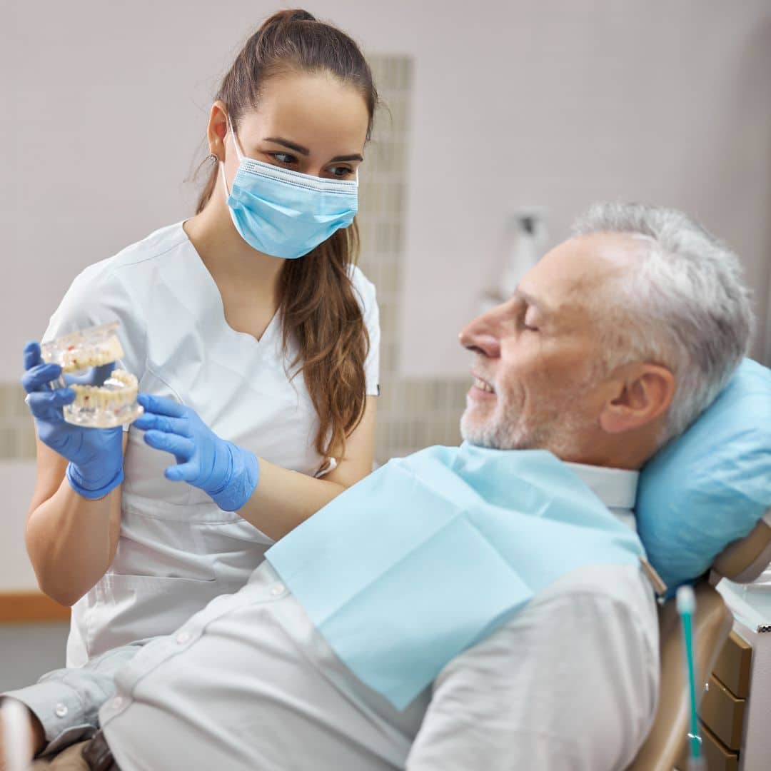 Cuidado de los implantes dentales