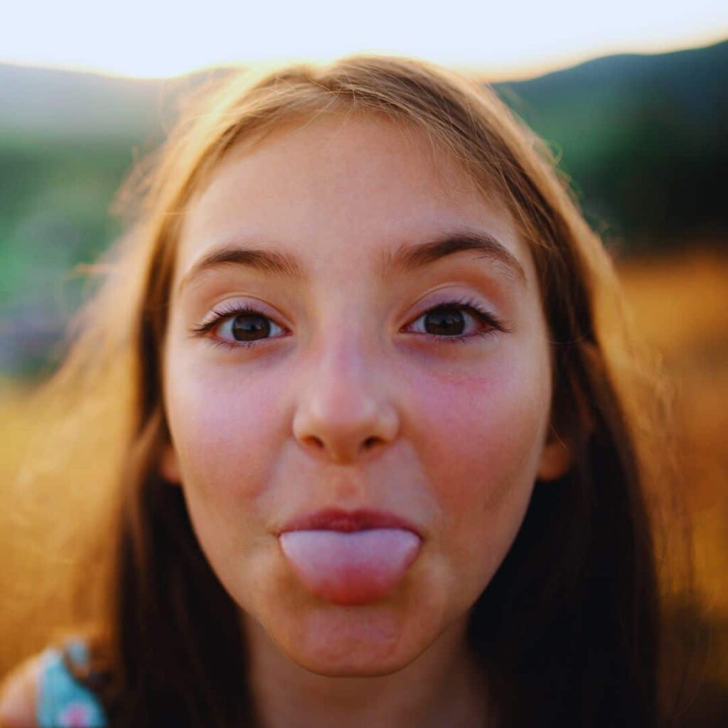 color lengua