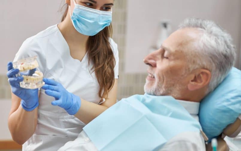 Cuidado de los implantes dentales